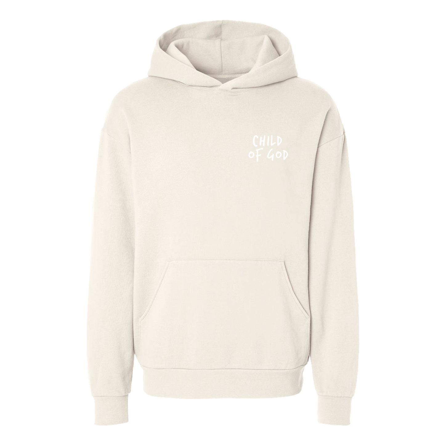 CHILD OF GOD ASL HOODIE (POCKET + BACK)