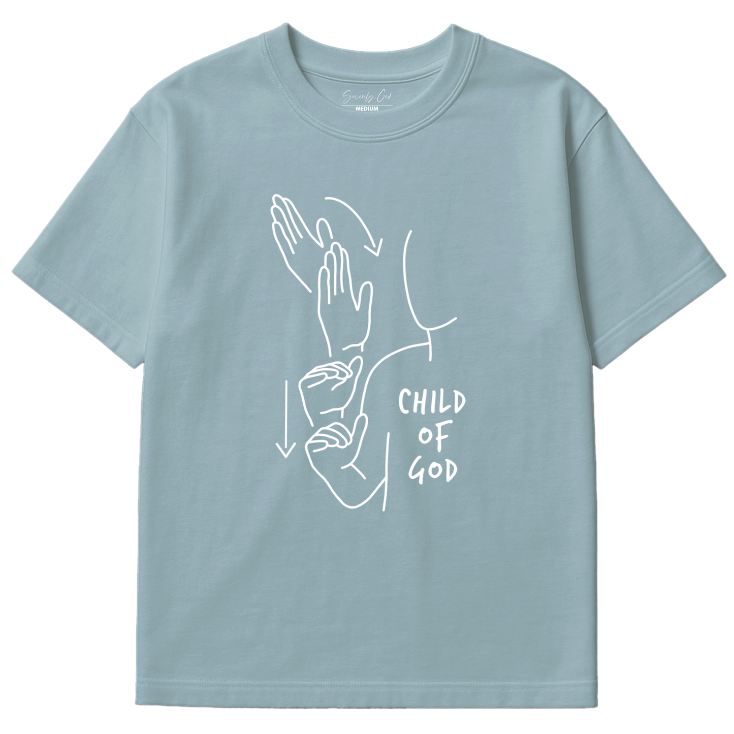 CHILD OF GOD ASL BOXY T-SHIRT