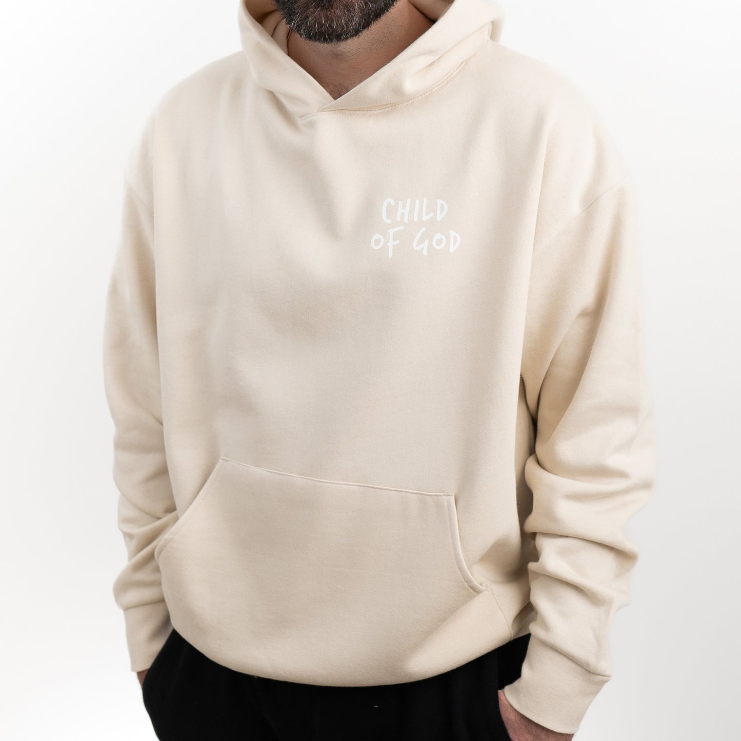 CHILD OF GOD ASL HOODIE (POCKET + BACK)