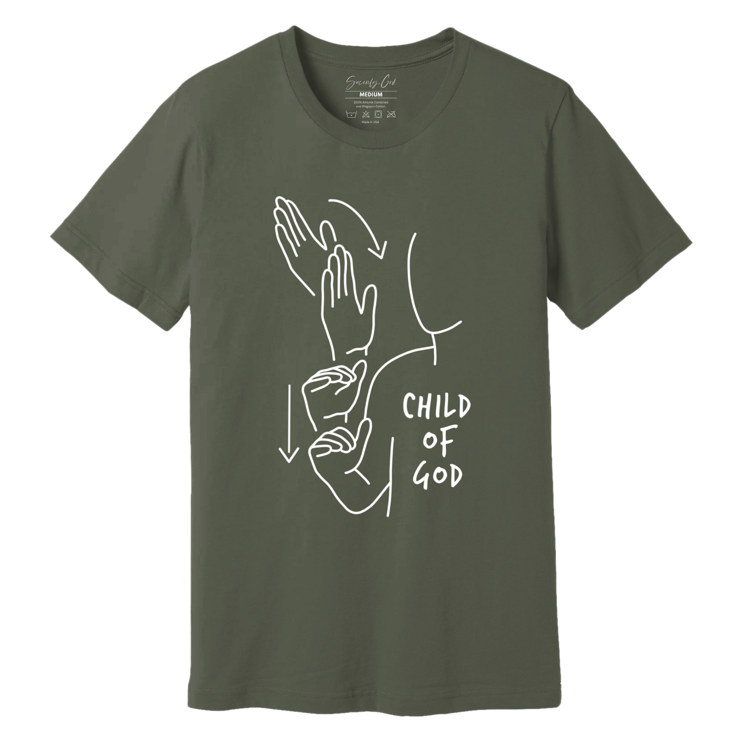 CHILD OF GOD ASL T-SHIRT
