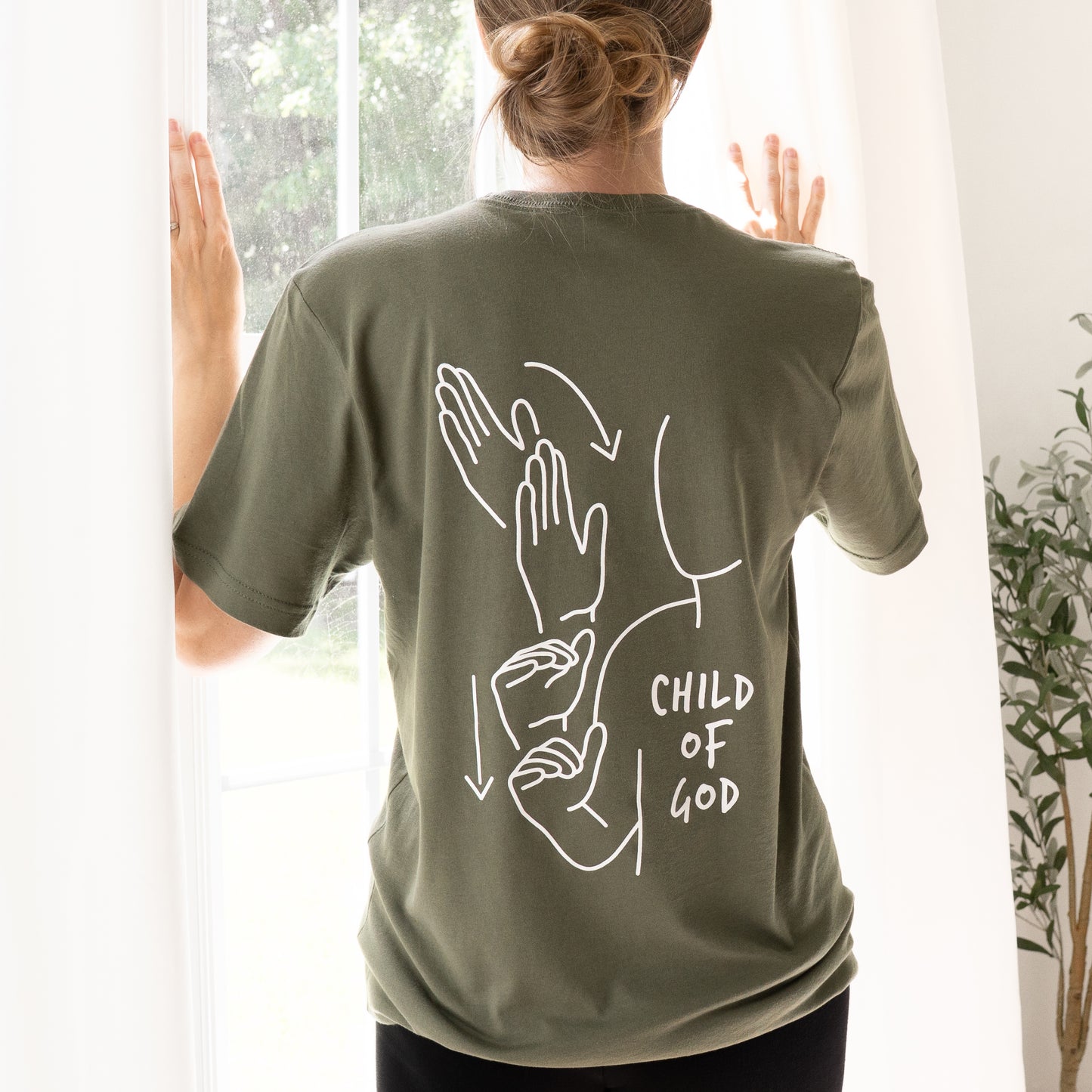 CHILD OF GOD ASL T-SHIRT (POCKET + BACK)