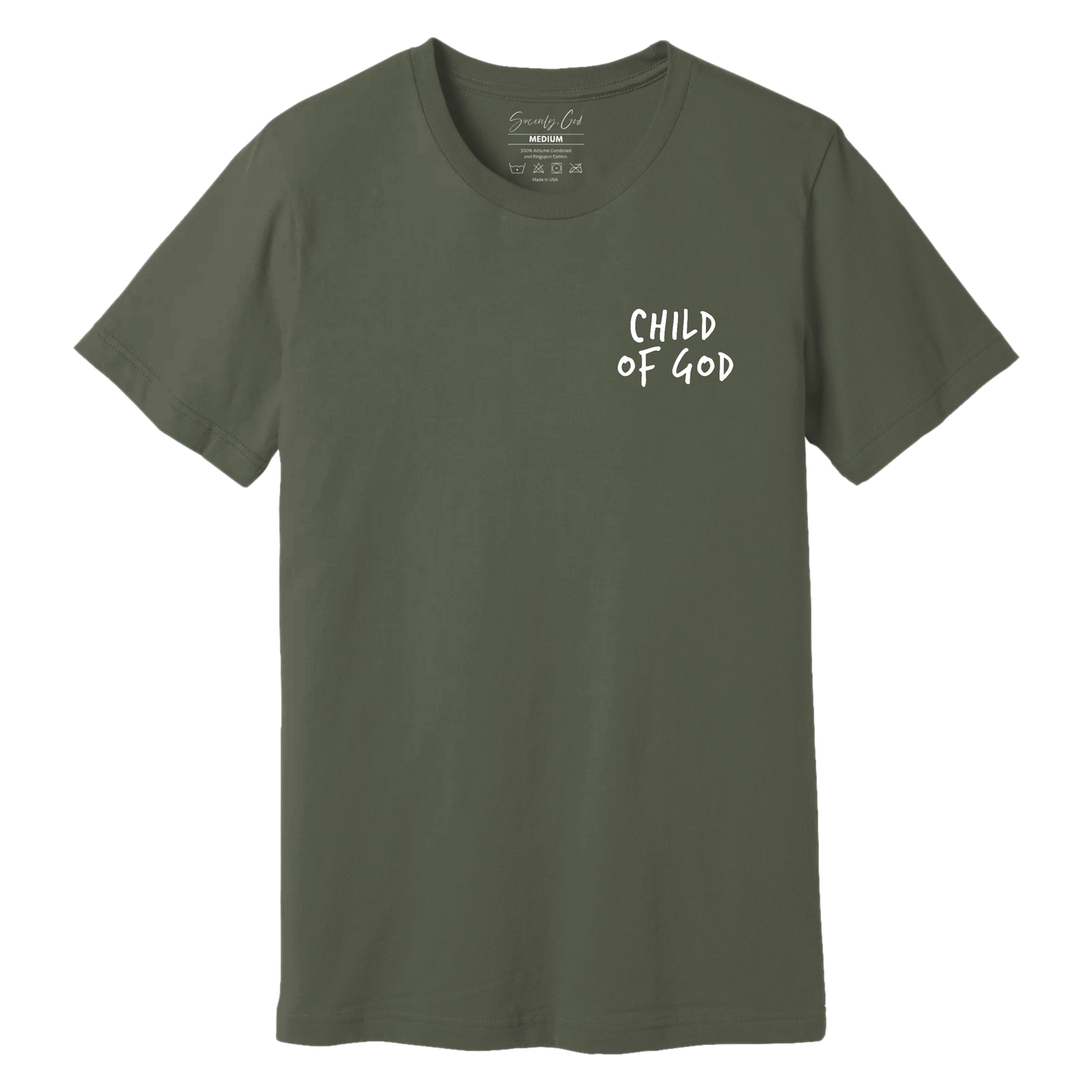 CHILD OF GOD ASL T-SHIRT (POCKET + BACK)