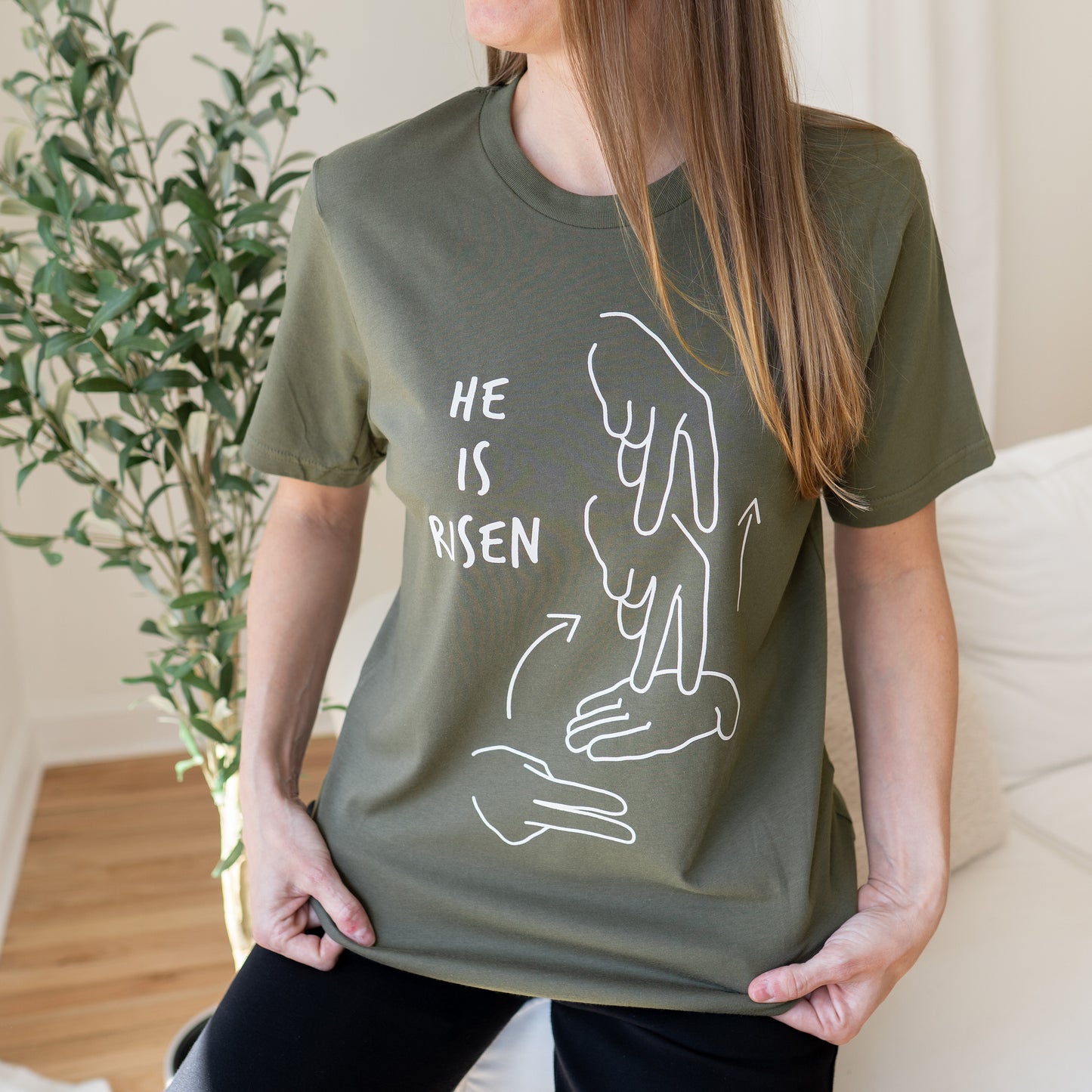 HE IS RISEN TEE