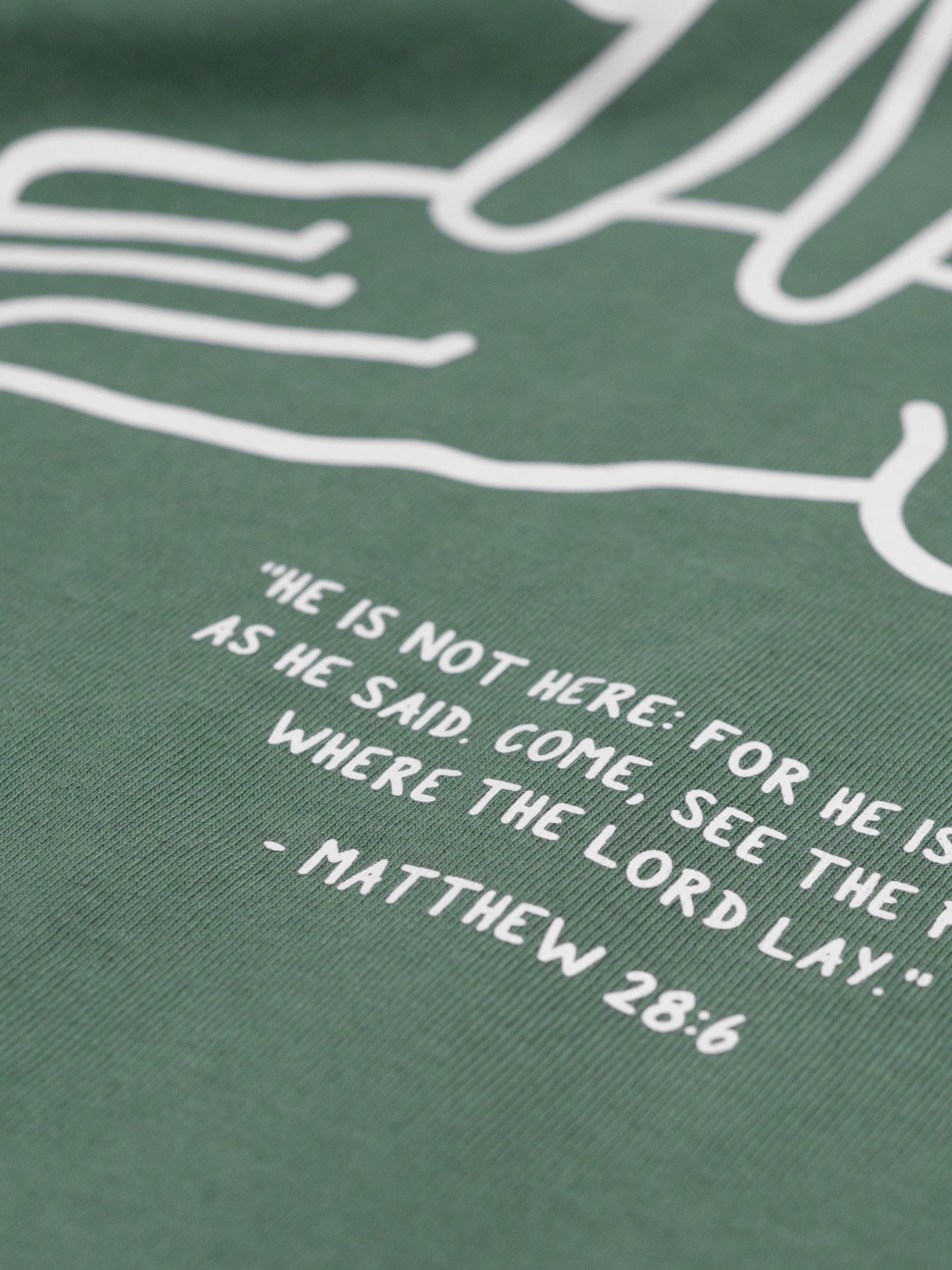 HE IS RISEN ASL T-SHIRT - HOSANNA