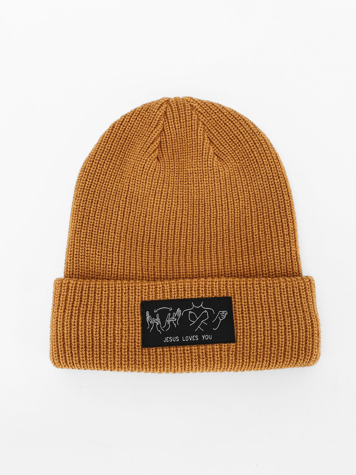 JESUS LOVES YOU ASL BEANIE