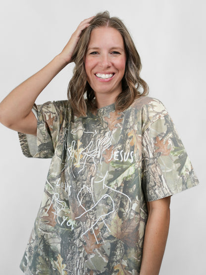 JESUS LOVES YOU ASL T-SHIRT