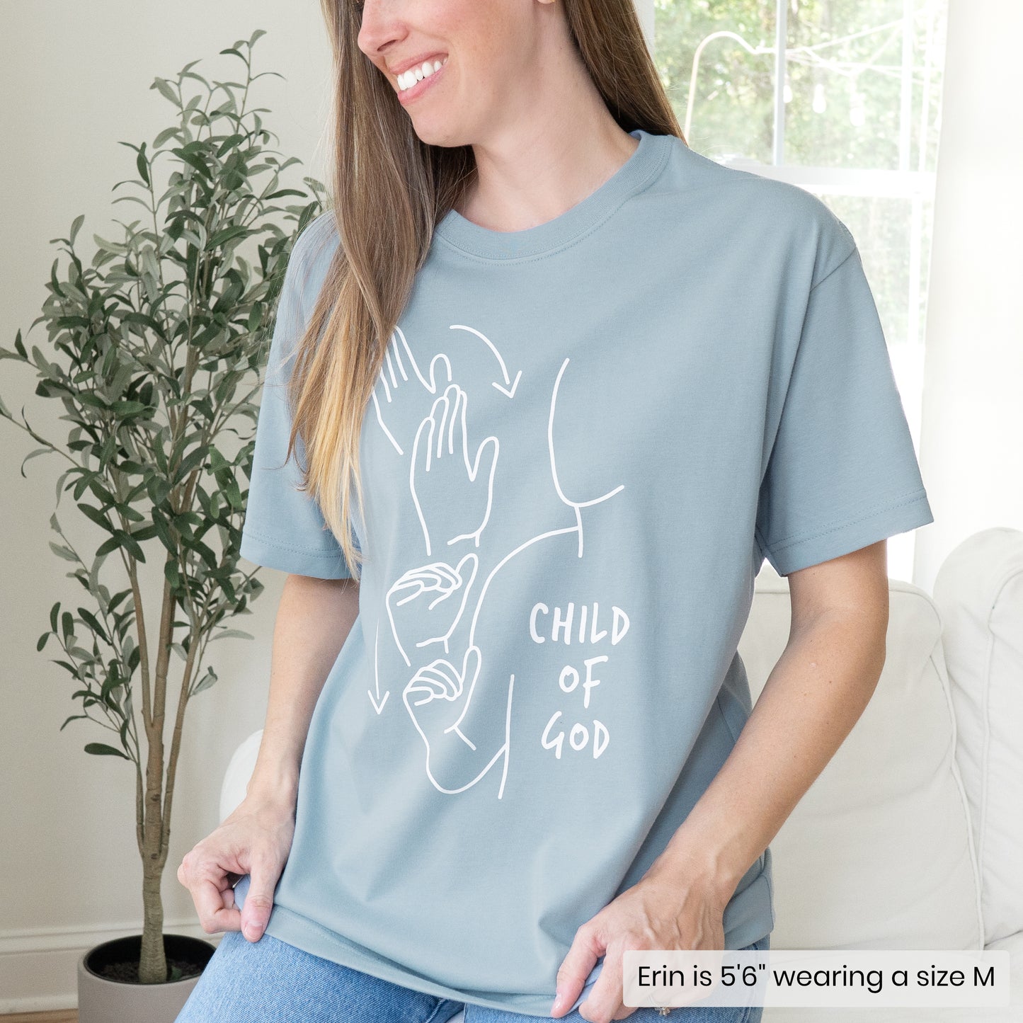CHILD OF GOD ASL BOXY T-SHIRT
