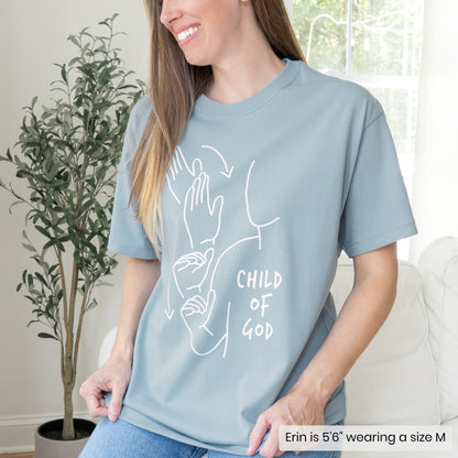 CHILD OF GOD ASL BOXY T-SHIRT