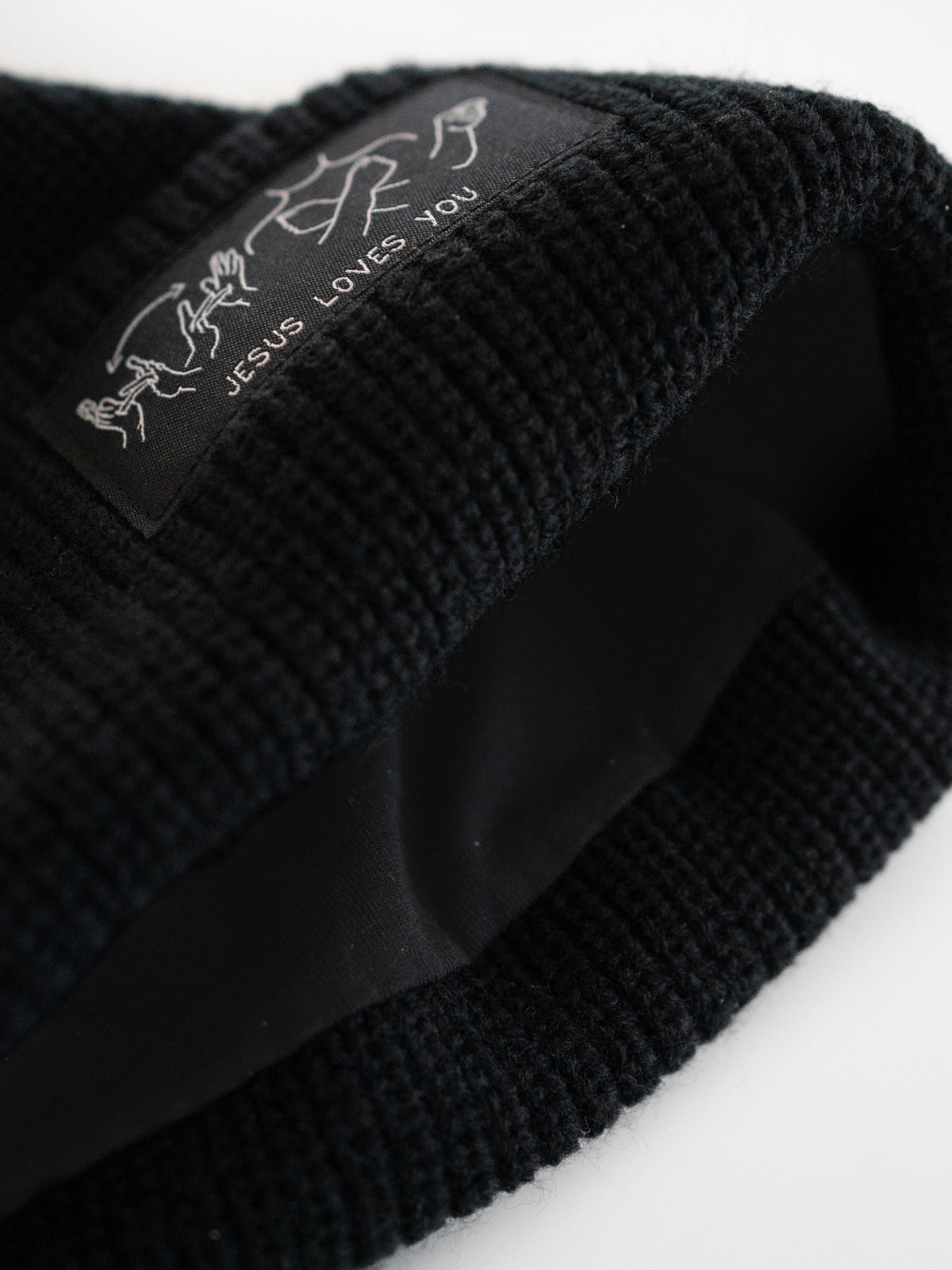 JESUS LOVES YOU ASL BEANIE