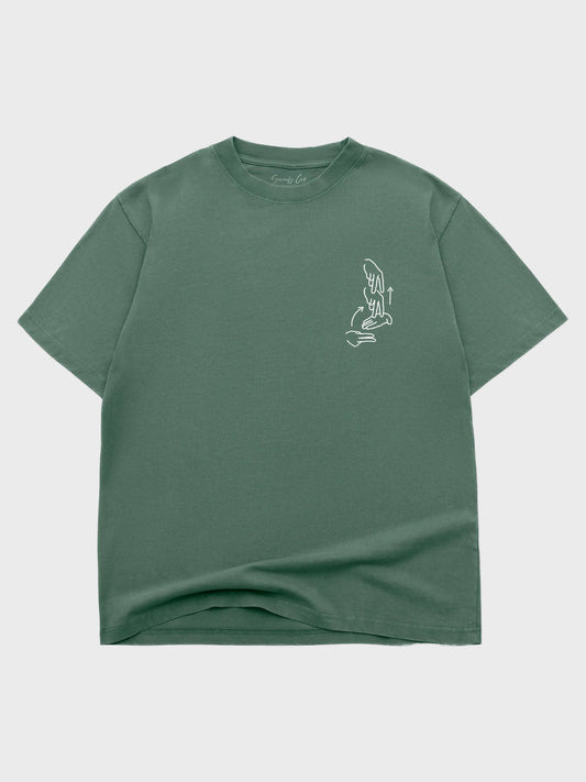 HE IS RISEN ASL T-SHIRT - HOSANNA