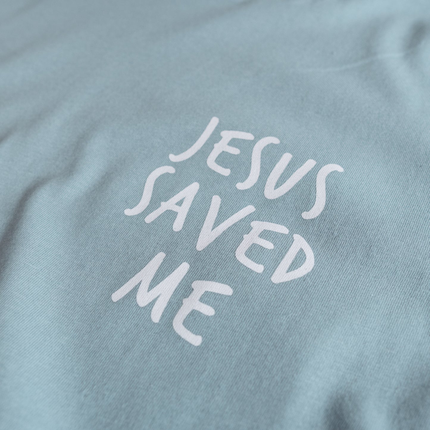 JESUS SAVED ME ASL T-SHIRT (POCKET + BACK)