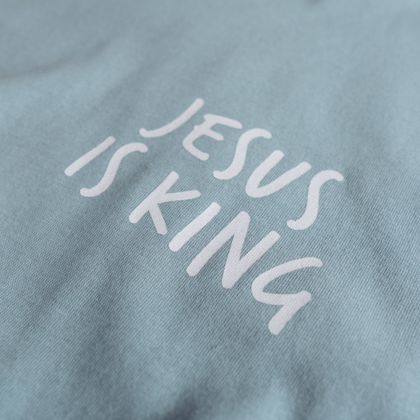 JESUS IS KING ASL T-SHIRT (POCKET + BACK)