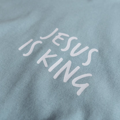 JESUS IS KING ASL T-SHIRT (POCKET + BACK)