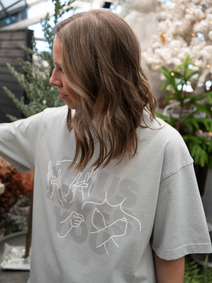 JESUS LOVES YOU ASL T-SHIRT