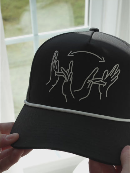 JESUS ASL SNAPBACK HAT